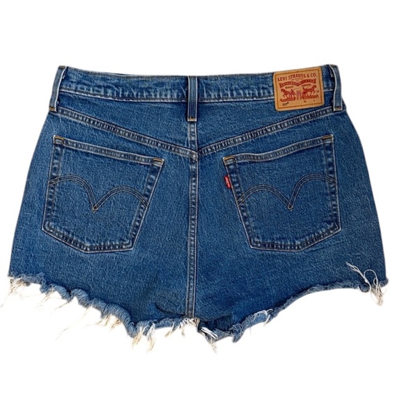 Levi's Pants - Levi’s 501 Jean Shorts Button Fly Cutoff Distressed High Rise Size 32